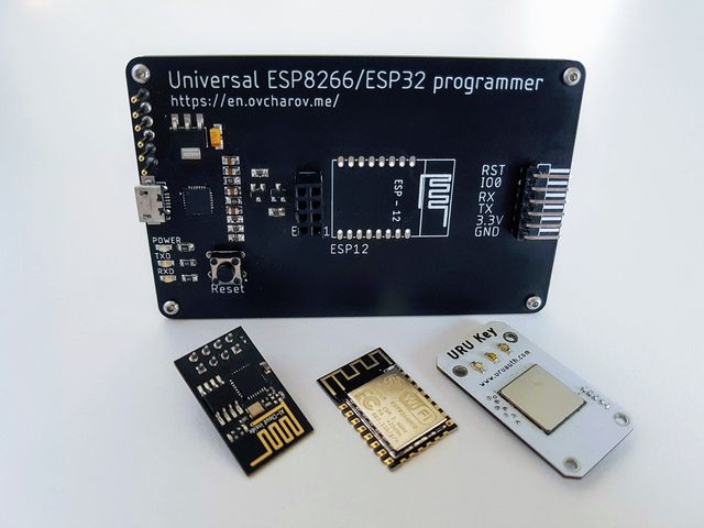Universal ESP8266/ESP32 programmer | Andrey Ovcharov