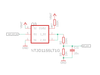 Schematics of battery level measurement using NTJD1155